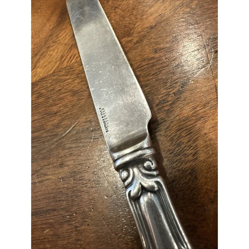 Tiffany & Co. OLD FRENCH Silverplate 1889 Flatware 7 3/4